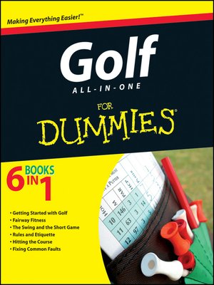 cover image of Golf All-in-One For Dummies